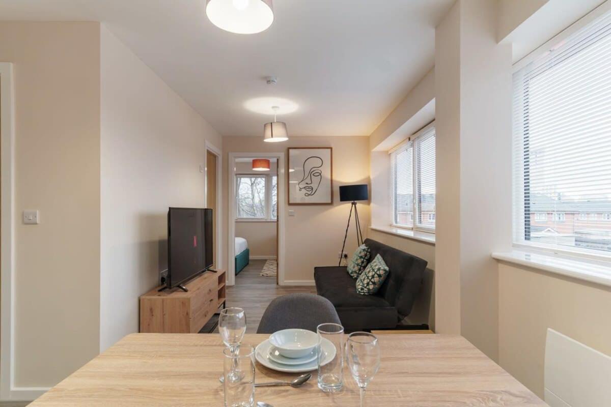 Fantastic 1 Bed Flat Manchester - Sleeps 3 Exterior photo